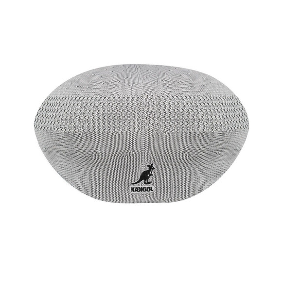 Kangol Cap Tropic 504 Ventair 0290BC Silver Gray Vented Knit Hat Mens Large - Picture 2 of 16